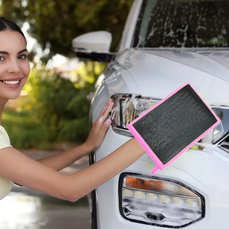 

Глиняная варежка из волокна без царапин для детализации автомобиля, многоразовая ткань для полировки автомобиля, полотенце, глиняная ткань, перчатки для чистки автомобиля, чистящие средства