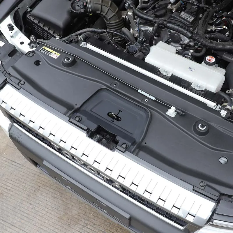 

For Toyota Land Cruiser Prado 250 LC250 24-25 Car Front engine compartment latch dustproof protective pad Cover Car Accessories