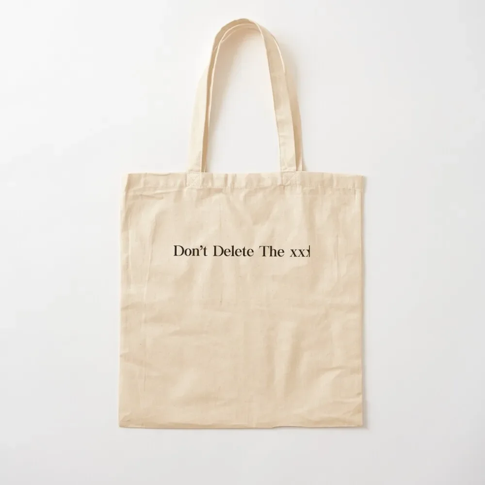 

Wolf Alice - Don't delete the kisses Tote Bag custom tote bag shopper bag women canvas