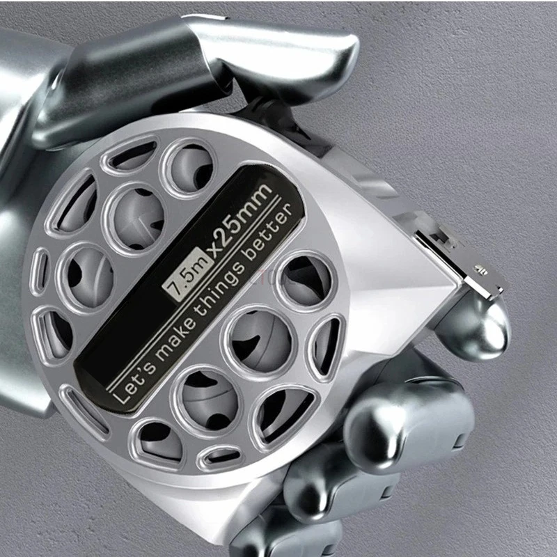 

Stainless Steel Hollowed-out Tape Measure Waterproof Anti-Rust Combo with Nylon Case High-Precision Professional Measuring Tools