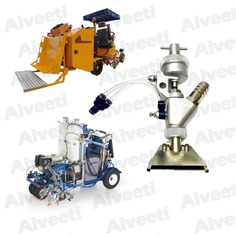 

High Quality 100mm Deflector Road Marking Machine Automatic Glass Bead Gun 238338 Line Marking Automatic Glass Bead Gun