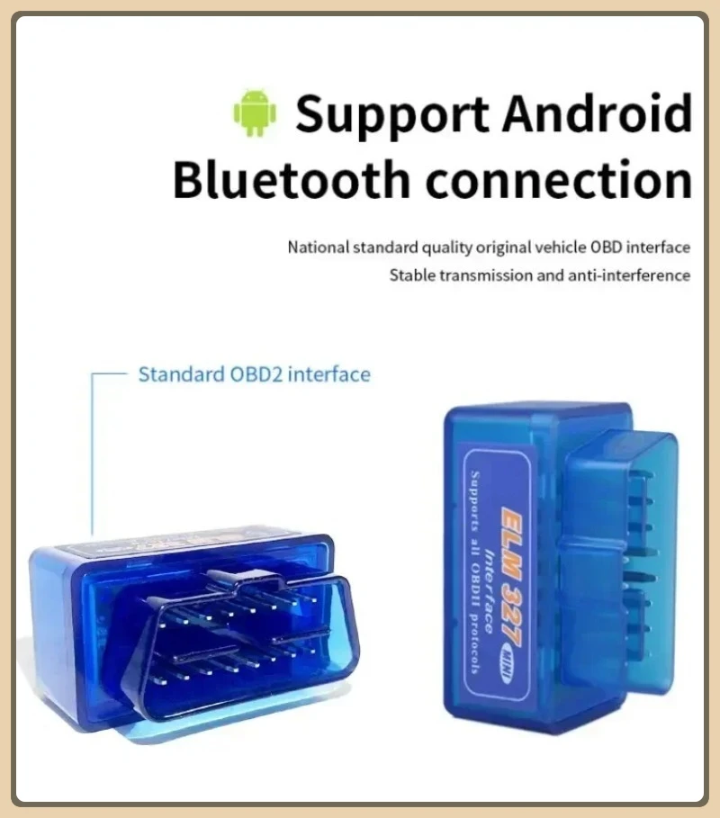 جديد صغير ELM327 بلوتوث V2.1 Obd2 السيارات سيارة ماسح ضوئي تشخيصي elm 327 بلوتوث لنظام أندرويد/IOS ODB2 قارئ رمز المسح obd2 #4