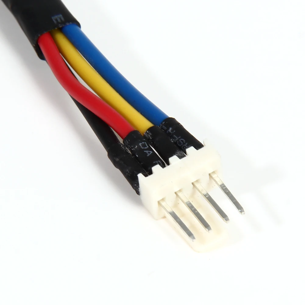 8pcs/lot Fan Speed Reduce Resistor 4 Pin Male To Female Connector Temperature Control Descending Speed Line