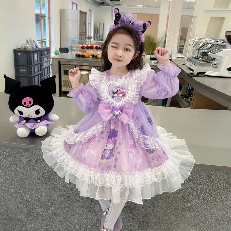 女の子のためのロリータプリンセススカート,子供のためのハロウィーンのコスプレ,パフォーマンスコスチューム,新製品,2020