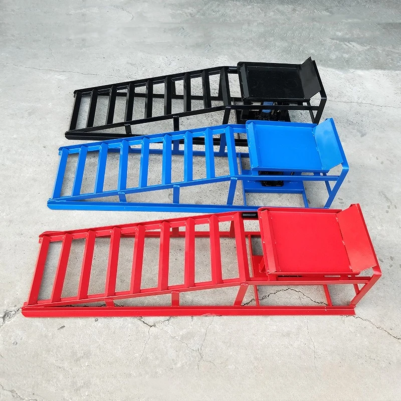 Automobile maintenance, ramp bracket, oil bracket, maintenance ramp, maintenance tool, auto repair, ramp, road deceleration set