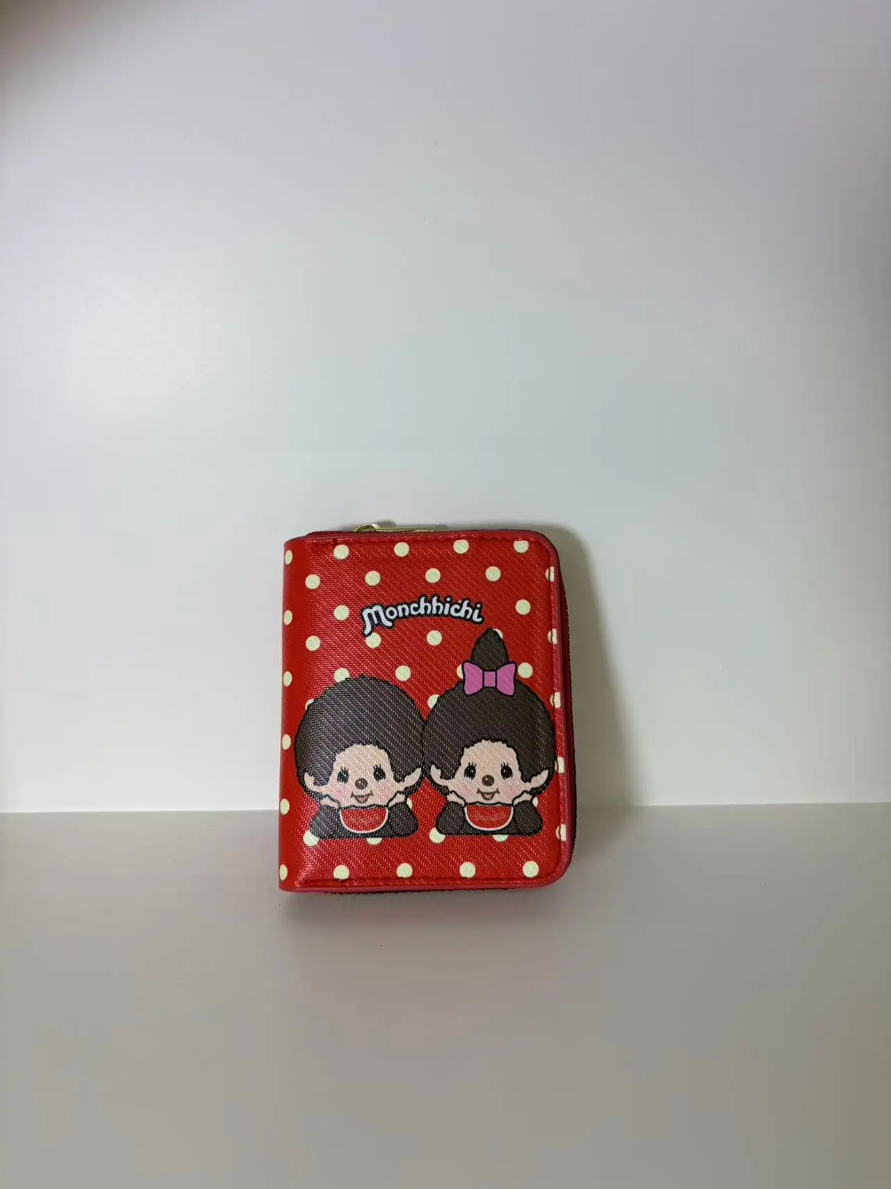 귀여운 멍치치 보관 가방 키체인 걸이형 가방 립스틱 이어폰 보관 가방 학생용 작은 지갑 선물