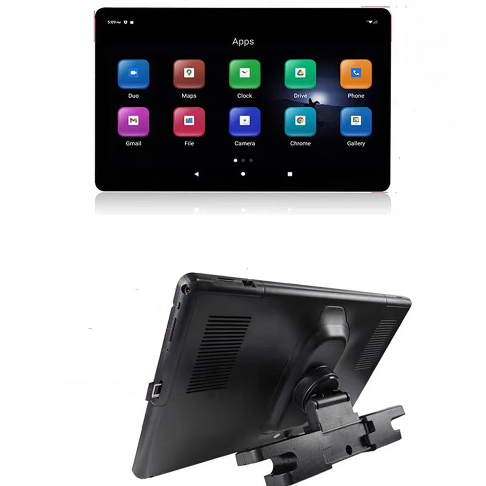 شاشة مسند رأس للسيارة مقاس 15.6 بوصة 4G Android 11 كمبيوتر لوحي WIFI HD 1080P/Bluetooth/HDMI/Mirror Link/Miracas 3G+32GB APP Dolowd Monitor