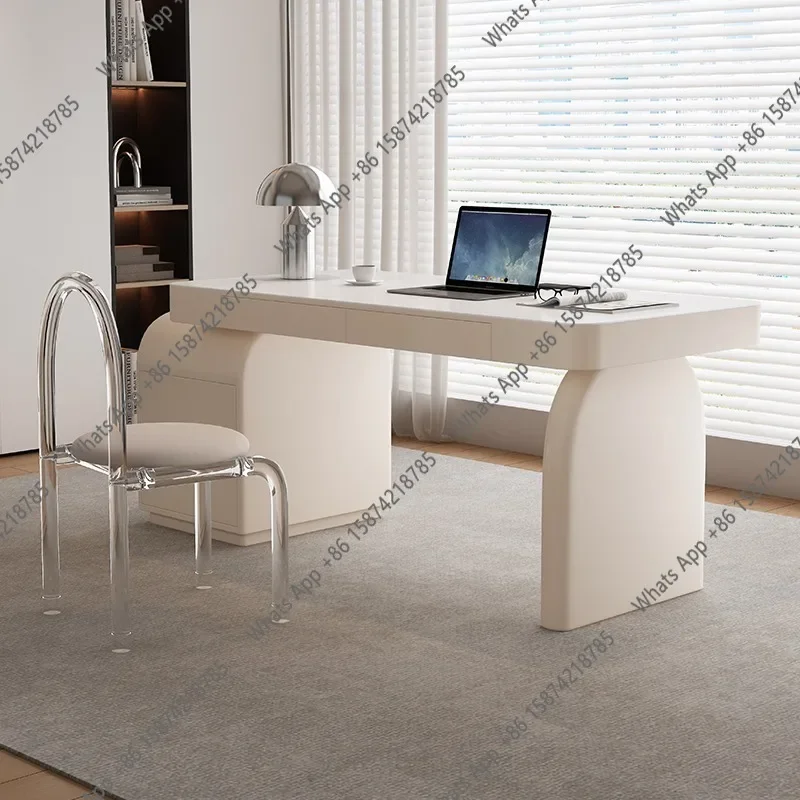 SmElegant Modern Computer Desks Rectangular Design Drawers Organizer Gaming Desk Bedroom Wooden Mesas De Computador Furniture X