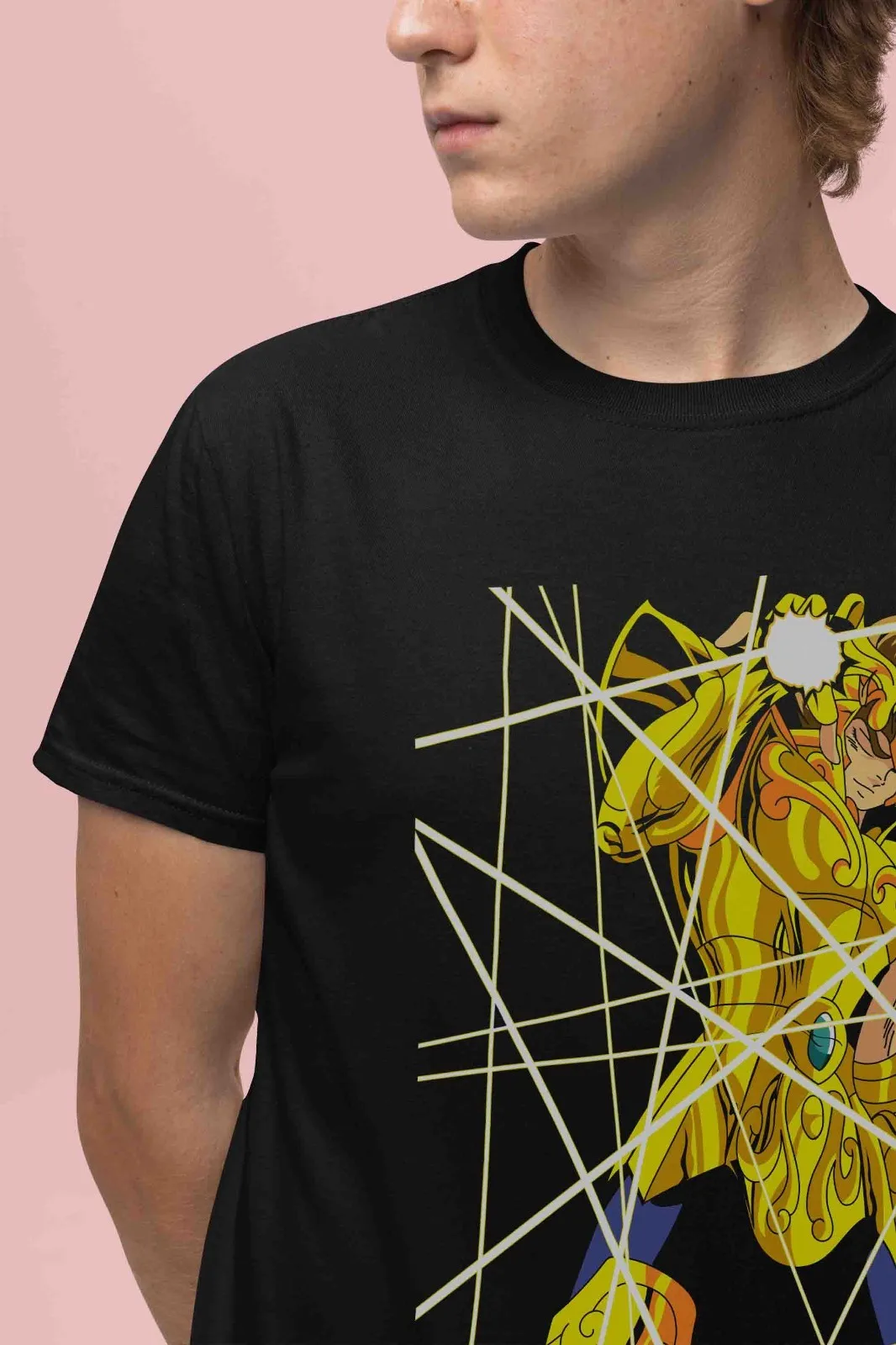 Saint Seiya Shirt Shiryu Tshirt Hyoga T-Shirt Shun Top Ikku Anime Graphic Tee