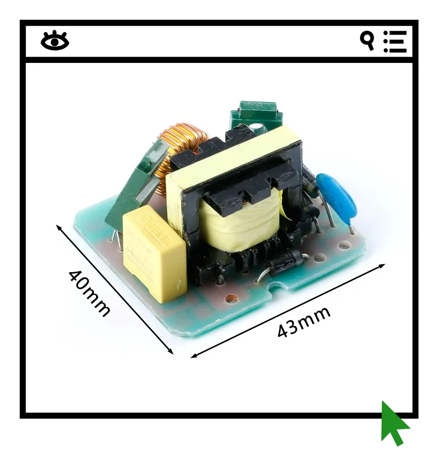 

40W DC-AC inverter power supply 12V to 220V boost transformer boost module inverter module