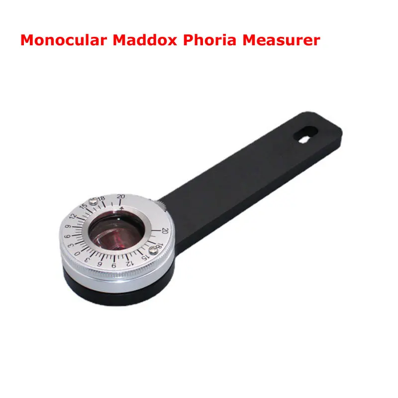 Ophthalmic Monocular Maddox Phoria Measurer Optical Recessive Strabismus Testing Tool E09-5507