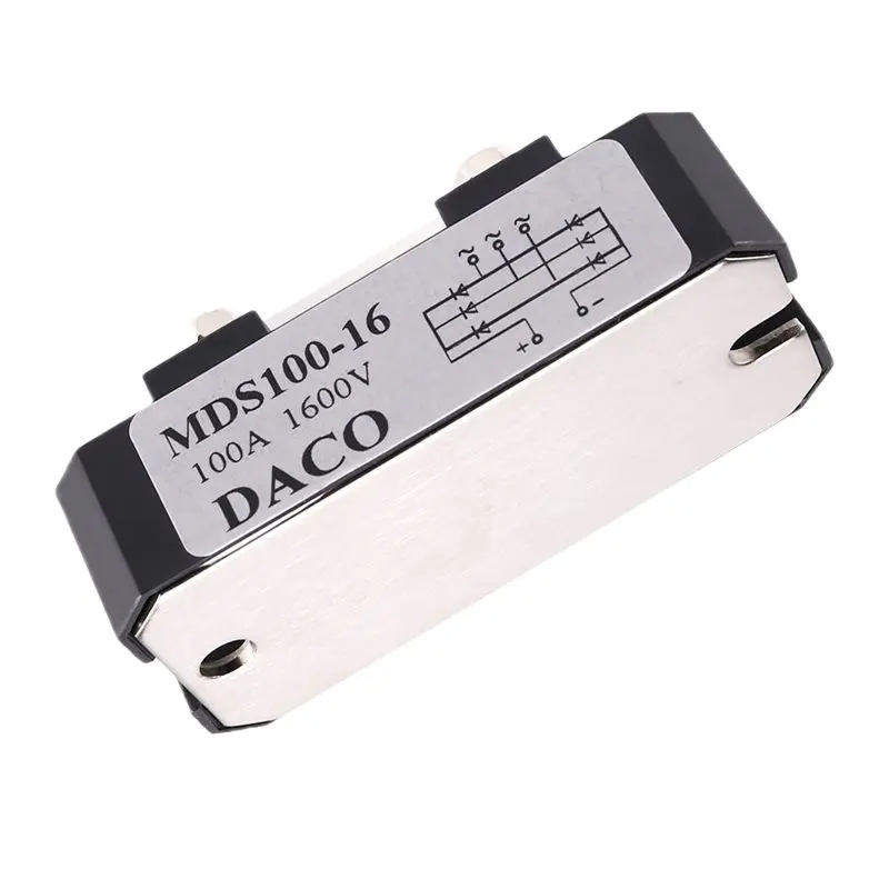 AS95-MDS100-16 MDS100A1600V Three-Phase Rectifier Module Three-Phase Bridge Rectifier