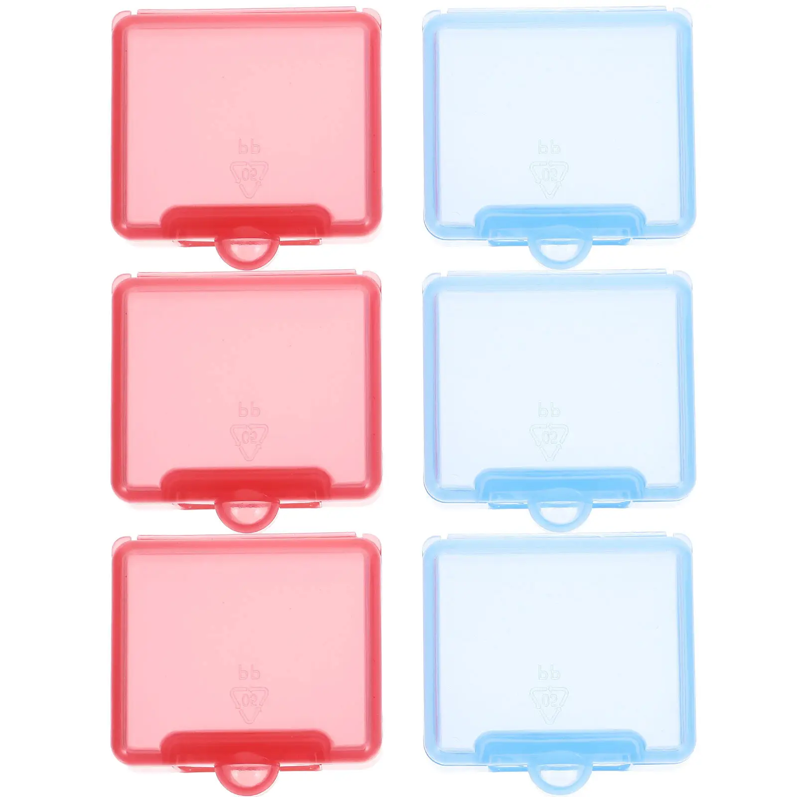 6Pcs Daily Pill Organizer Portable Medicine Storage Case Small Plastic Travel Vitamin Dispenser for Weekly