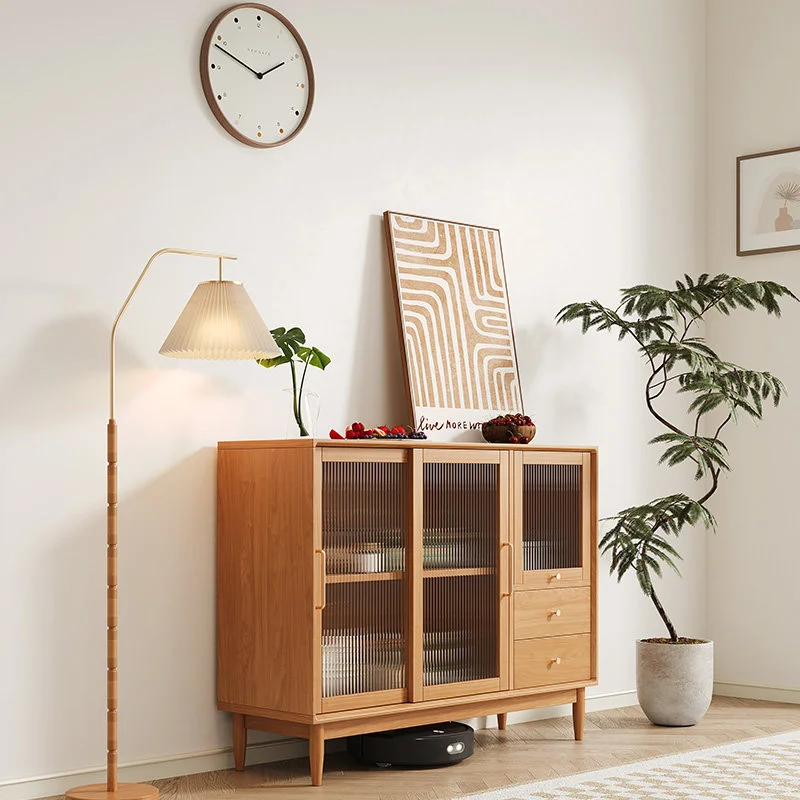 Korean Classic Living Room Cabinets Drinks Walnut Corner Storage Living Room Cabinets Drawers Bedroom Meuble Rangement Furniture