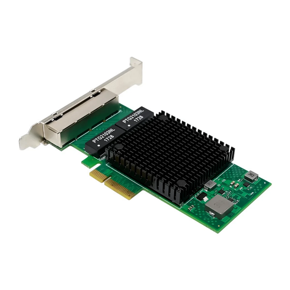 

Hot Sale I340-T4 PCI-E X4 Gigabit Server Network Card 4-Port RJ45 PCI Express X Gen 2.1 5GT/S 82580EB Server NIC