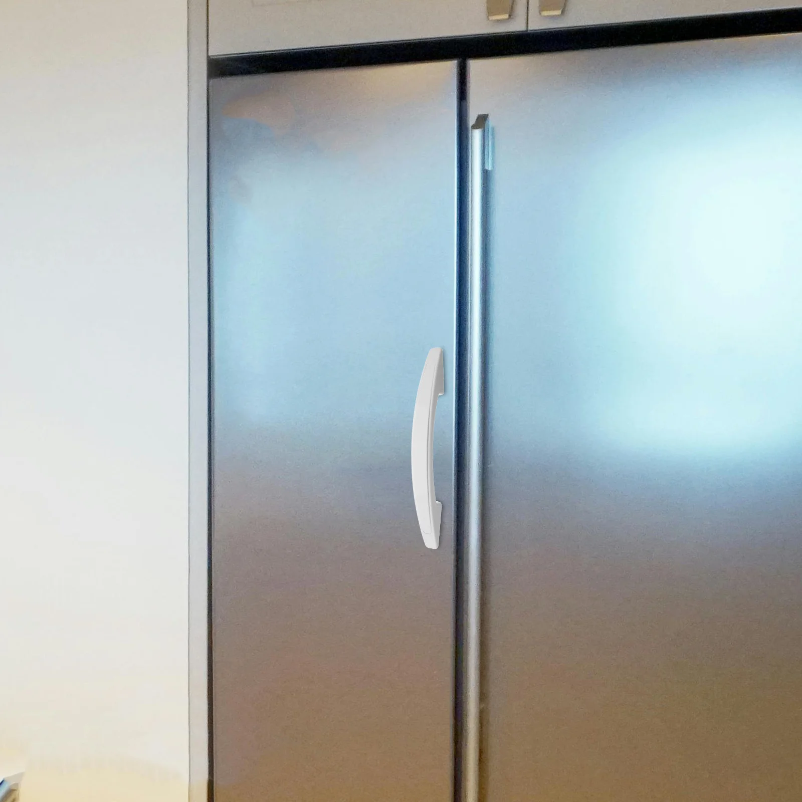 استبدال مقبض باب الفريزر سحب بلاستيكي عالي التحمل لأجهزة قبضة خزانة عرض الثلاجة