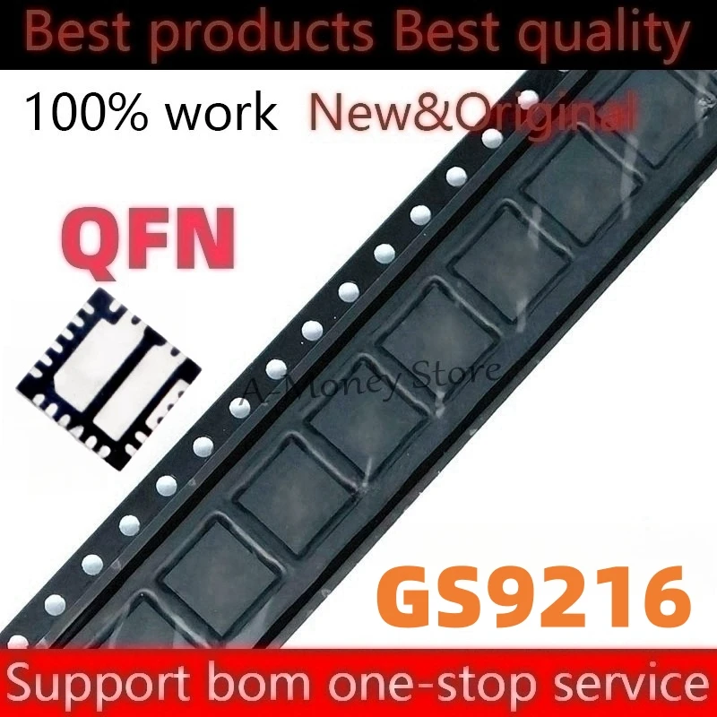 

(5pcs)GS9216TQ-R GS9216 GS9216TQ QFN-23