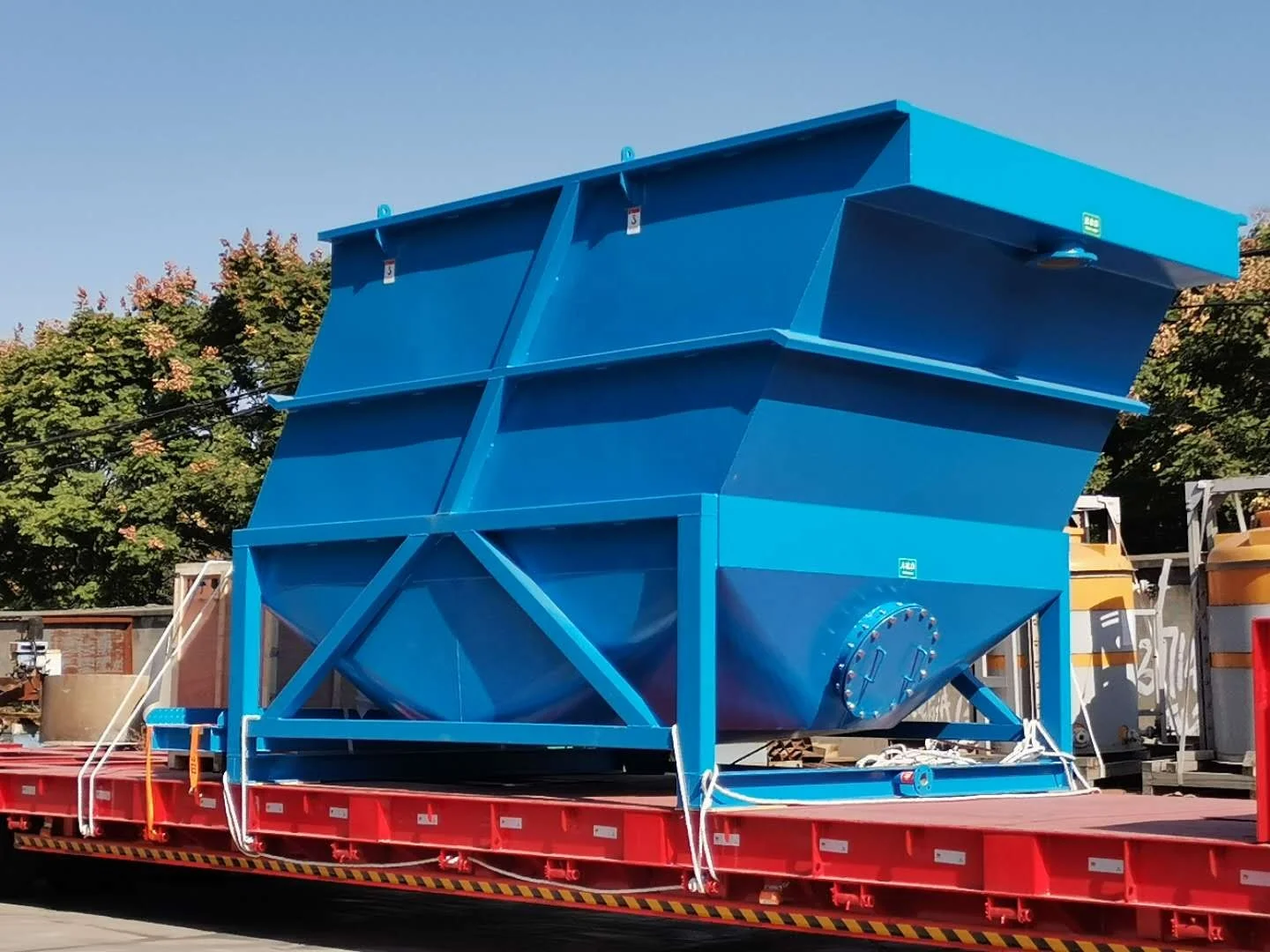 Impianto di purificazione dell'acqua del serbatoio di sedimzione del clarificatore Lamella