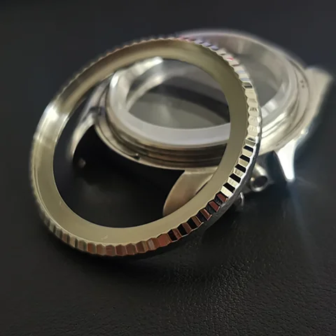 Klocktillbehör Seiko SKX007/009/SKXA35/SKX171 Ny 5 SRPD-serie reservbezel i precisionsstål 6 best sales Seiko 5 delar - №5