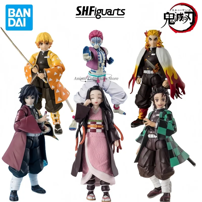

Original Bandai Demon Slayer S.H.Figuarts SHF Akaza Zenitsu Kamado Nezuko Shinobu Kocho Rengoku Kyoujurou Tanjirou Tomioka Giyuu