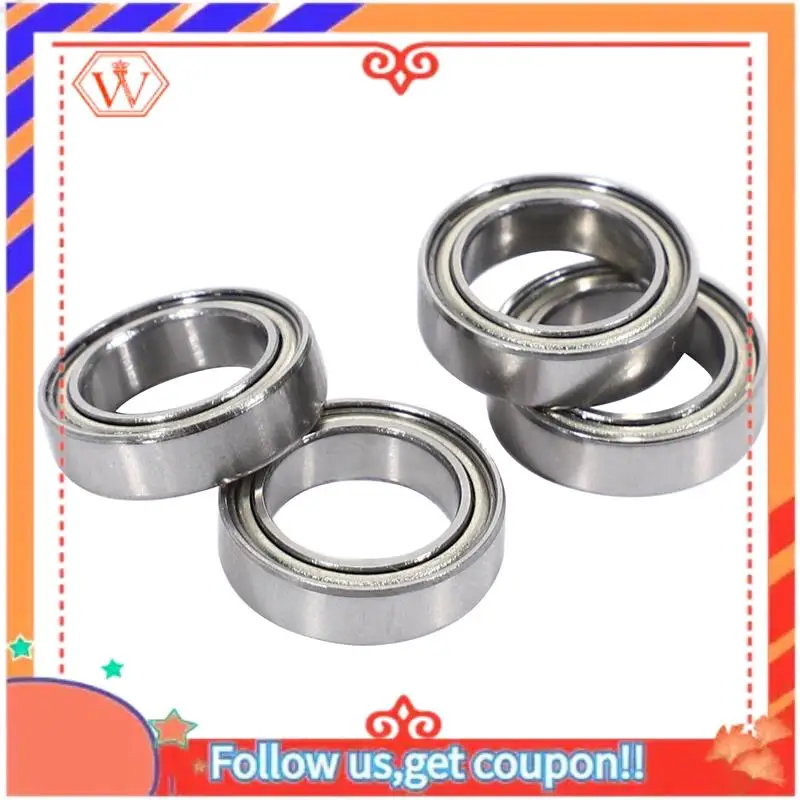 

Durable 16 Pcs Ball Bearing (10X15x4mm) BE003 For JLB Racing CHEETAH 1/10 Brushless RC Car Parts Accessories