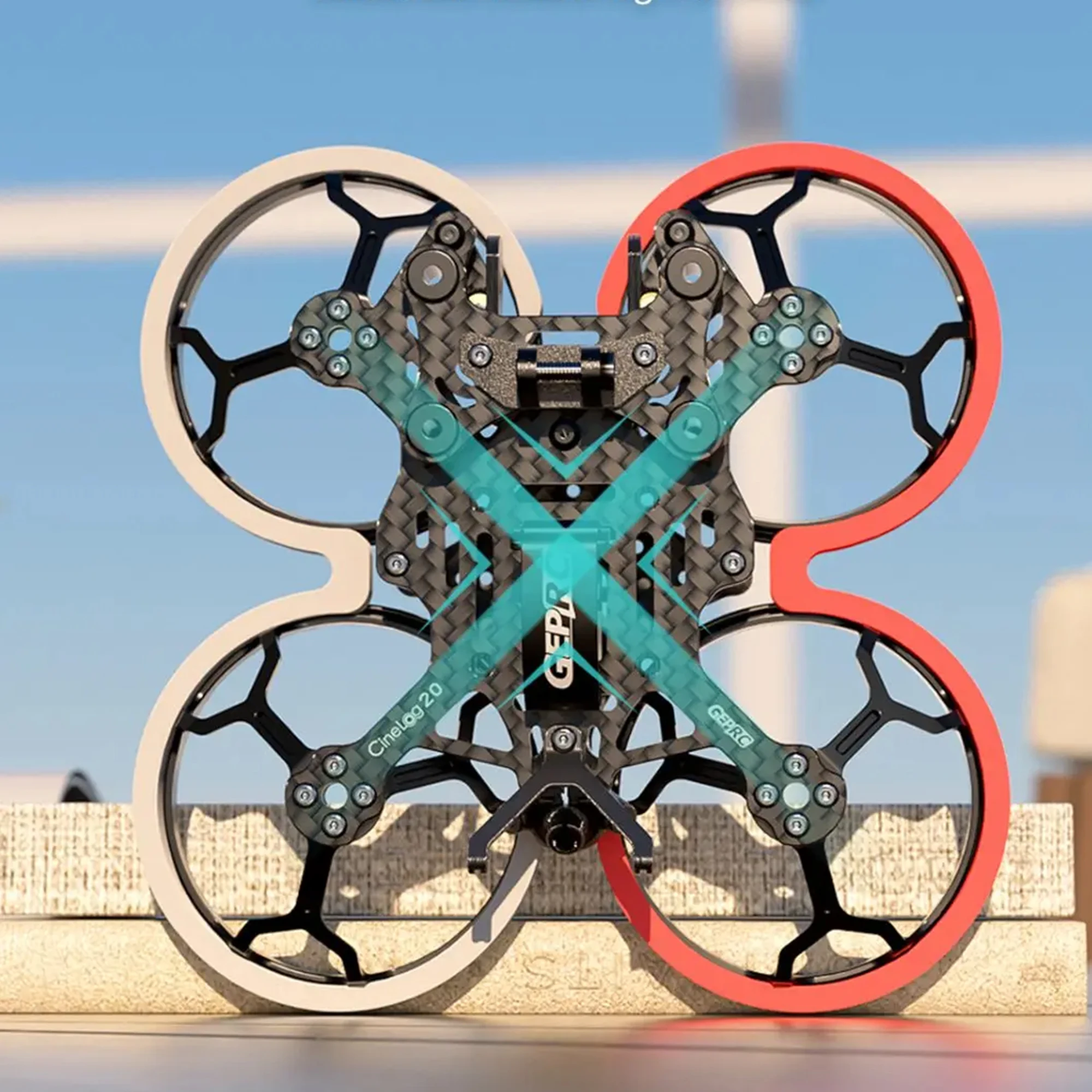 

Фоторамка из углеродного волокна Оригинальная для GEPRC Cienlog20 O3/аналоговая DIY FPV гоночный Дрон Запчасти для фристайла