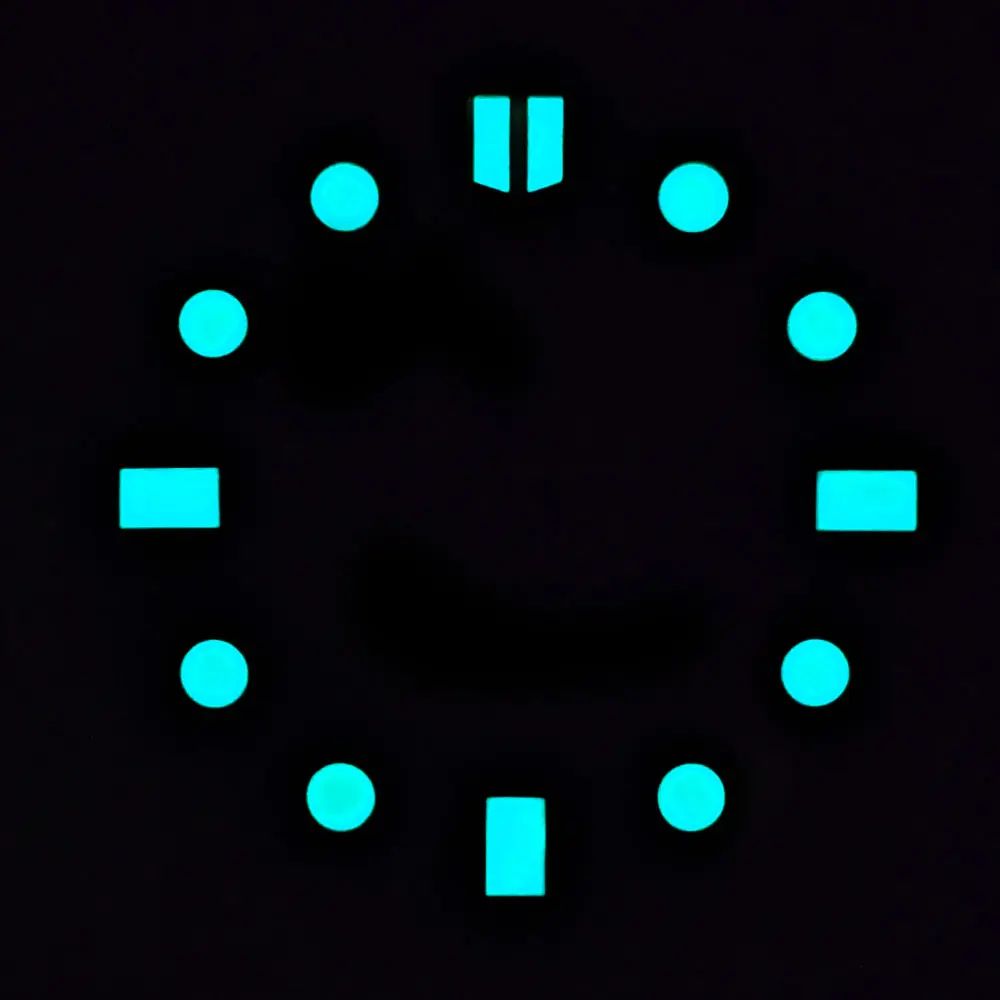 NH35 DIAL Modifikasi Dial Langit Berbintang Biru Kustom C3 BGW9 Lampu Malam Cocok untuk Jam Tangan Pergerakan NH35 NH34 NH36 Dial28.5mm