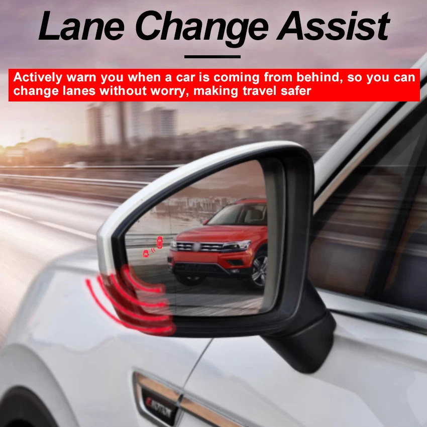 車 BSD BSM BSA 死角スポット警告ドライブミラーリアレーダーマイクロ波検出システム Trumpchi GS8 2017-2024