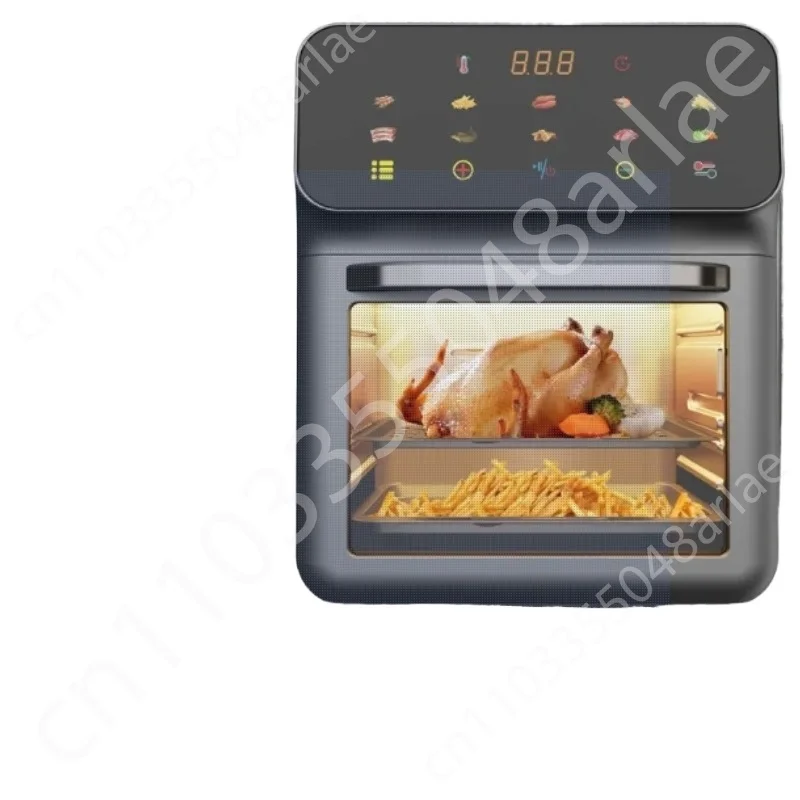 

Upgraded air fryer with 15L capacity, intelligent, no oil, fully automatic, no need to turn over.