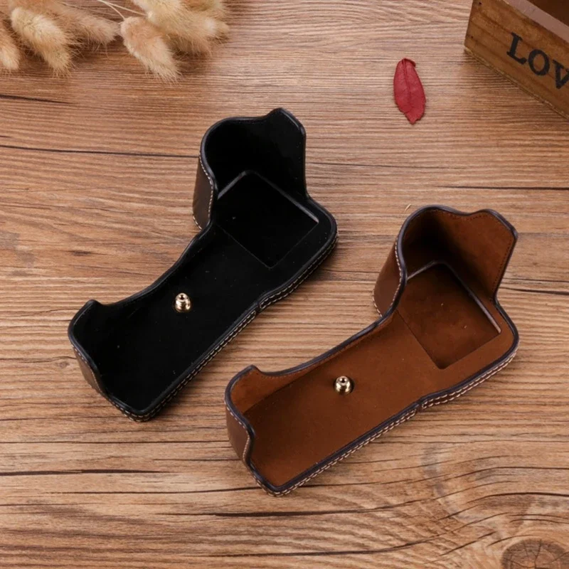 for SONY A7M2 A7S2 A7R2 A7M4/A7R4/A9M2 A6400 A6500 A6300 A6000 A9 A7R3 A7M3 Base Case Leather Camera Bag Cover Funda