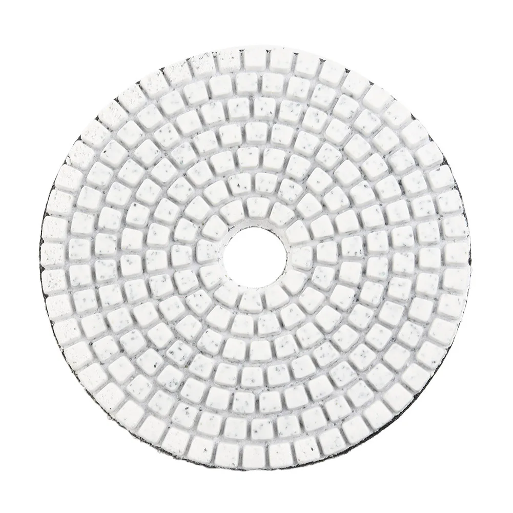 100mm Diamond Polishing Pad 4 Inch Wet/Dry Buff Disc Abrasive Tool For Sanding Marble Granite Concrete Grinding Countertop Stone