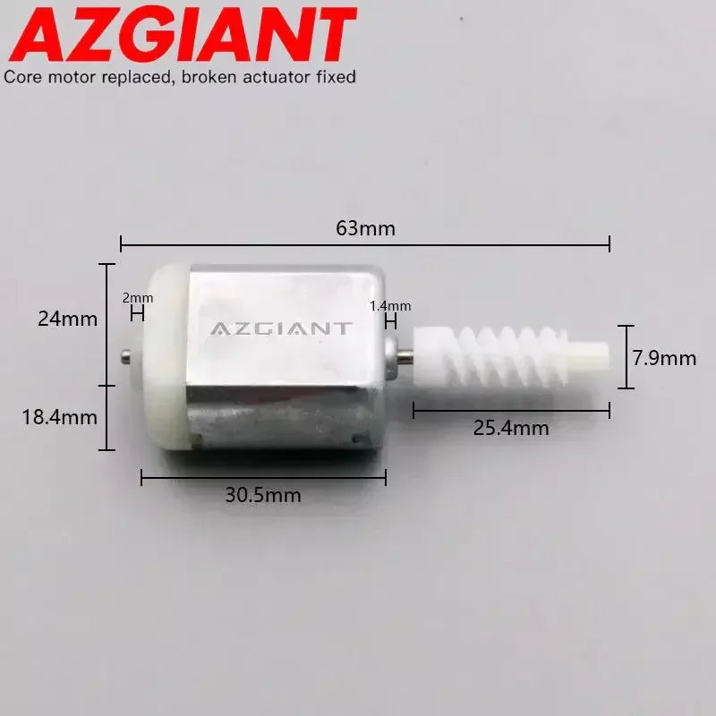 For Renault Captur II MK2, ARKANA Motor DC Power Actuator Door Lock Repair 12V 2021 2022 2023