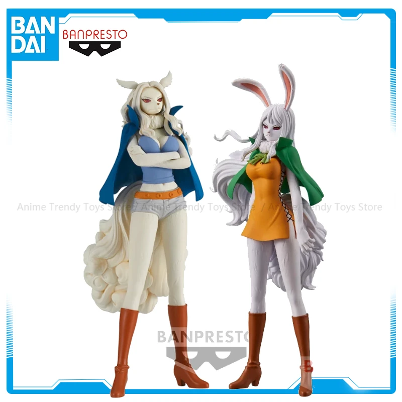 In Stock Bandai BANPRESTO One Piece DXF The Grandline Lady Wano Country Carrot Wanda Anime Action Figure Toy Model Collection WY