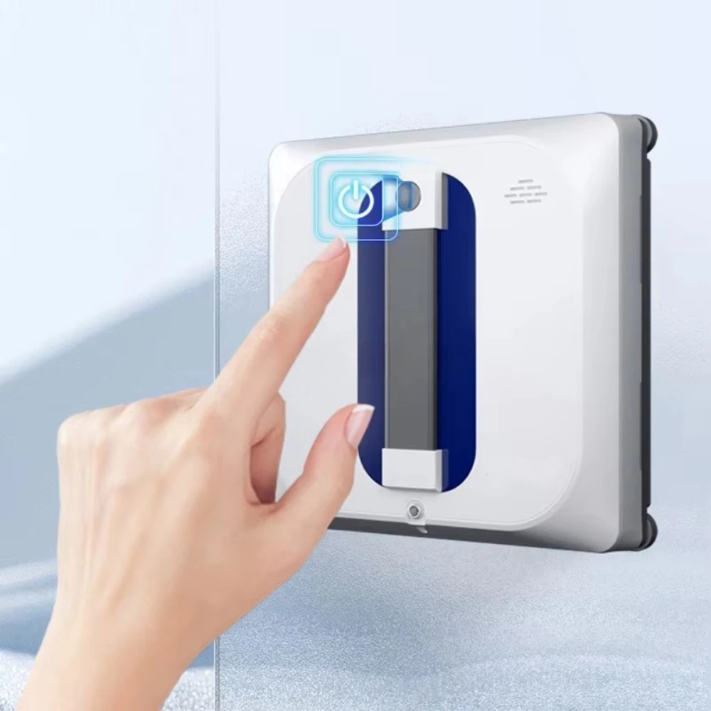 Automatic Intelligent Window Cleaning Robot Home Bidirectional Water Spray Electric Remote Control Window Cleaning Machine