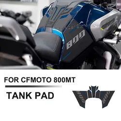 800MT Motorcycle Accessories Fuel Oil Tank Pad Protector Stickers Gas Knee Grip Mat For CFMOTO CF MOTO 800MT MT800 MT 800 MT