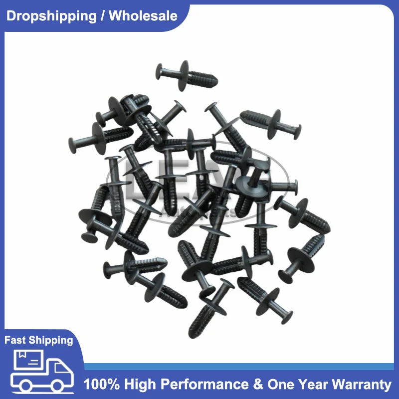 

500pcs 1249900492 A1249900492 Push Type Spreader Rivets For Mercedes Benz C Class CLK Classe Wheel Arch Cover 124 990 04 92