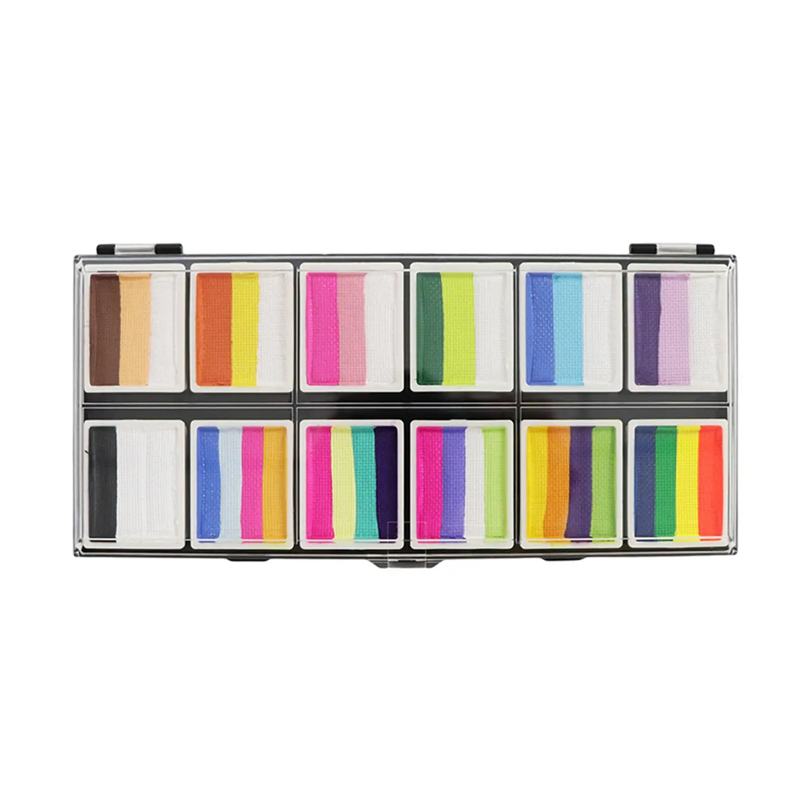 Water Based Face Body Paint Washable Palette Professional Theatrical Makeup for Children Adult Stage