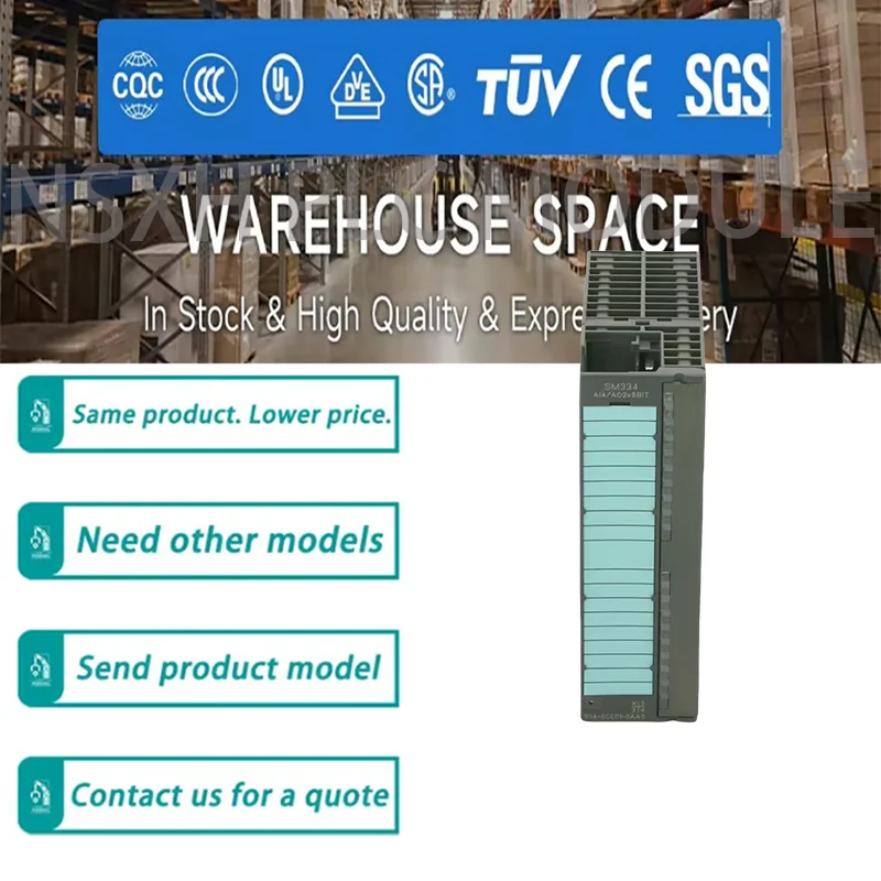 

Brand New Original 6ES7334-0CE01-0AA0 6ES7 334-0CE01-0AA0 S7-300 Module