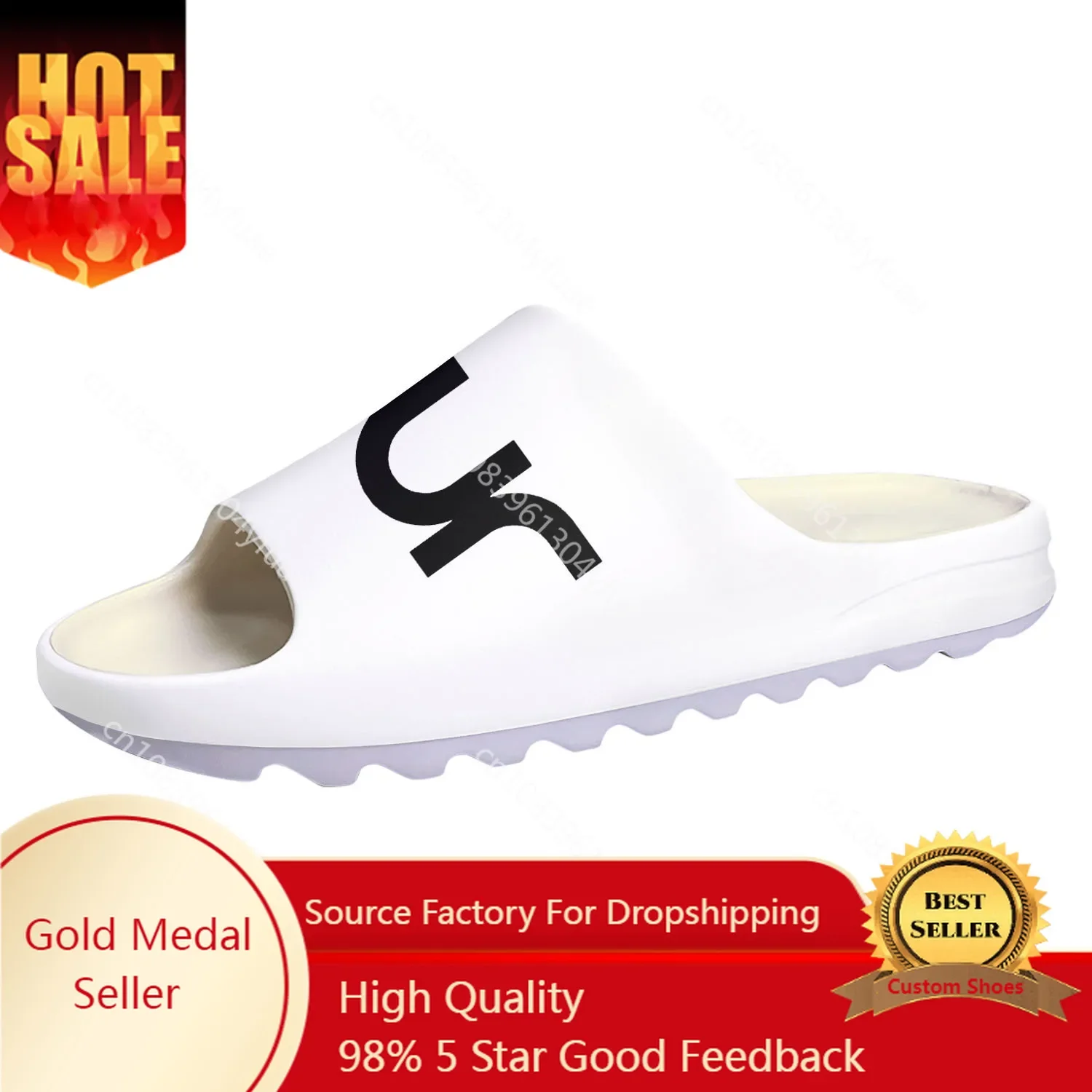 

B-Blurs Rock Band Soft Sole Sllipers Men Women Teenager B-Band High Quality Home Clogs Water Shoes On Shit Customize Sandals