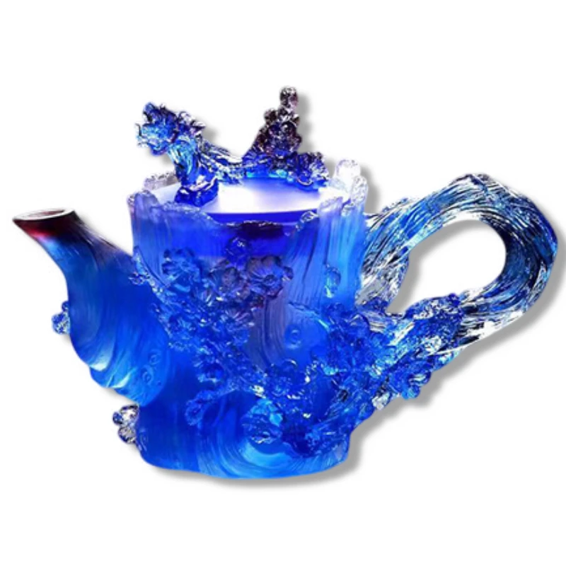 

Handicrafts Crystal Pot Shaped Bowl Glazed Crystal Ornament Other Crystal Crafts