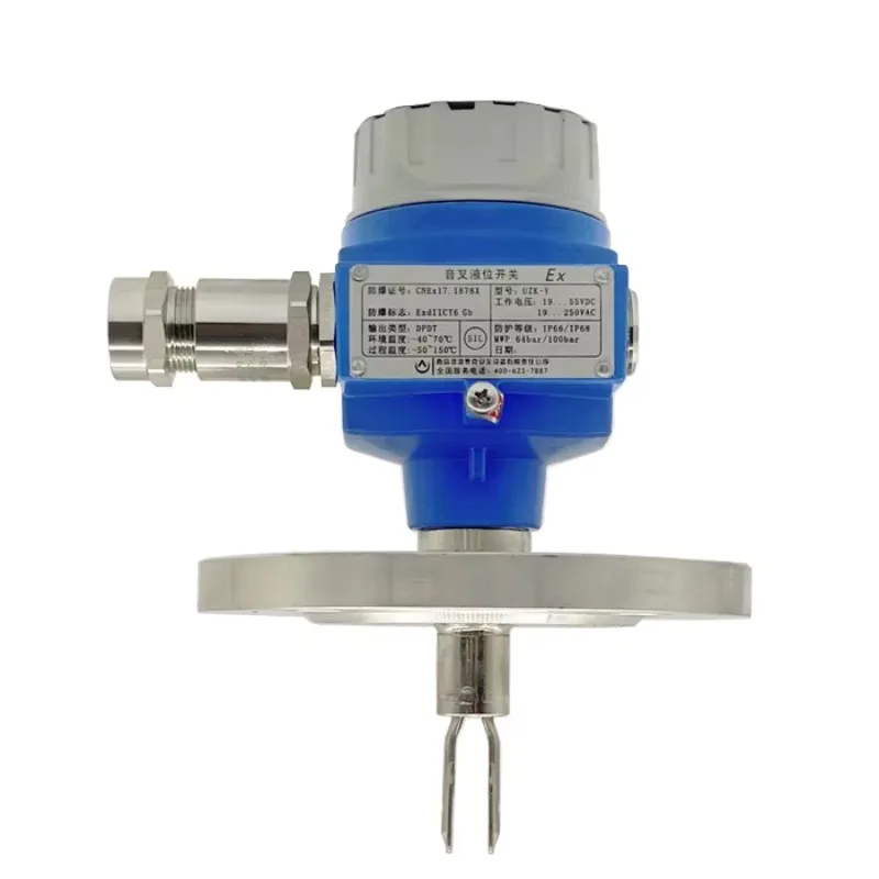 

Compact Type Vibrating Tuning Fork Level Switch/sensor Explosion Proof Fuel Oil Level Switch