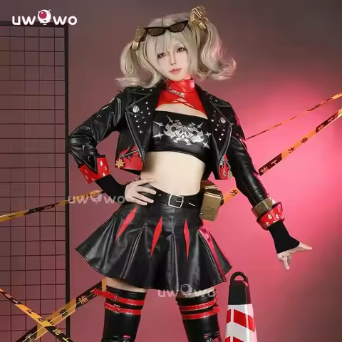 UWOWO Burnice Whita Cosplay Collab Series: Game Zenless Zone Zero ZZZ Burnice Whita Cosplay Costume Halloween Costume