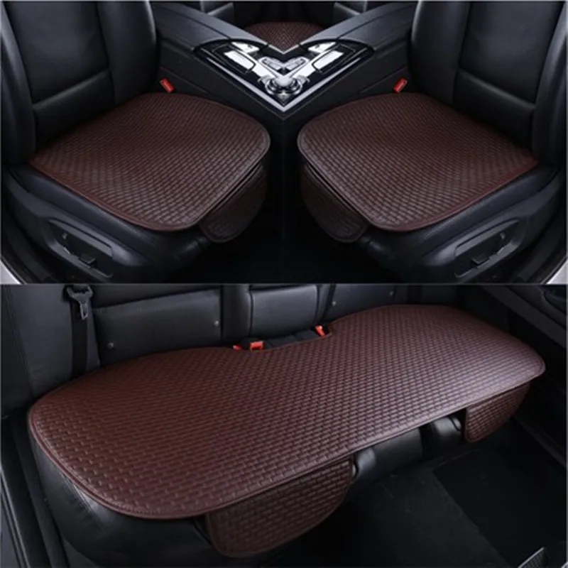 Car Seat Cover Full Set PU Leather Seat Cushion For TOYOTA Prius 50 Harrier Yaris Cross VOXY Venza avensis Sequoia Auto Parts