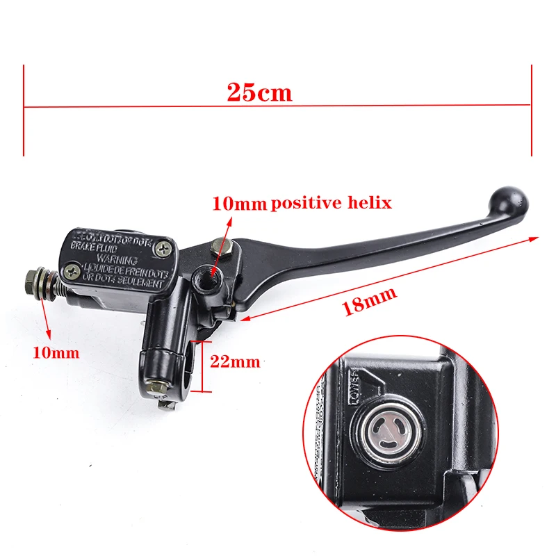 Motorcycle Brake Pump Clutch Brake Pump Master Cylinder High performance hydraulic pump For Dirt Pit Bike ATV Quad Moped Scooter