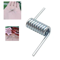 Large Hair Jaw Clips Spring With  Pin Special Accessories Wire Diameter 1.0mm Galvanized Steel Torsion Spring