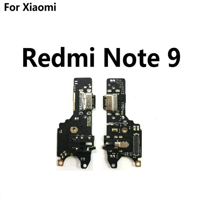 New Microphone Module+USB Charging Port Board Flex Cable Connector Parts For Xiaomi Redmi Note 6 7 8 9 Pro Redmi 9 9A 10X 8A 8