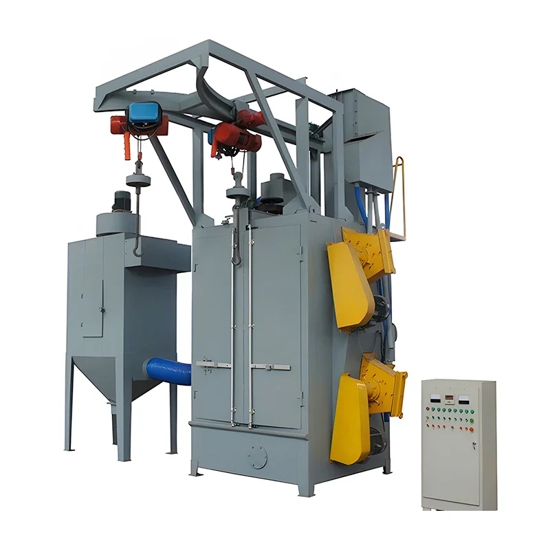 Eco-Friendly Hook Shot Blasting Machine Efficient Dust Collection System Reliable Industrial Solution