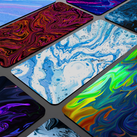 Strata Liquid Art Animation Office Student Gaming Thickened Large Writing Pad Non-slip Cushion Mouse Pad for Teen Girls Bedroom