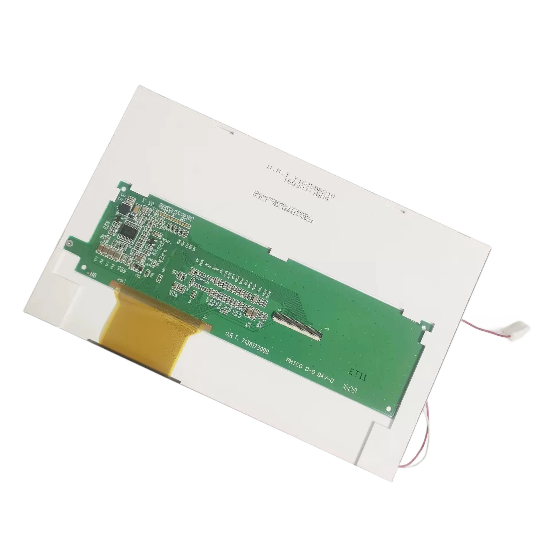 for ESA IT107W0101 Lcd Screen Display  for ESA IT107W0101 Touchscreen with Front Overlay Protective Film