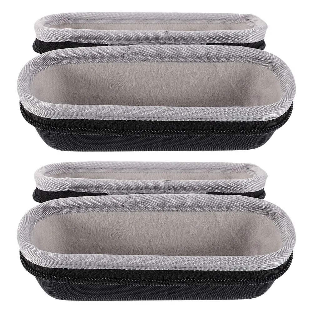 

2Pcs Eva Hard Case Ear Thermometer Protective Storage Box Shockproof Travel Carrying Case Digital Forehead Thermometers